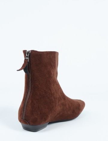 Botine SHEIN, maro