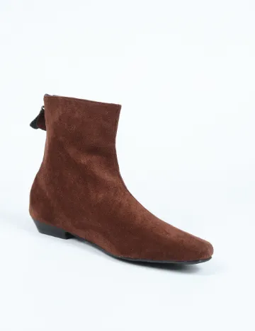 Botine SHEIN, maro