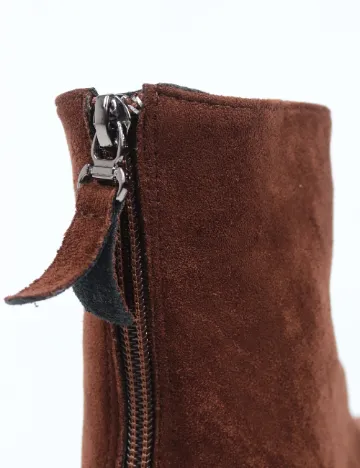 Botine SHEIN, maro