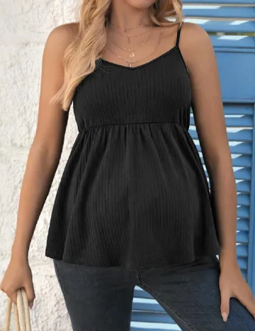 Maiou SHEIN Maternity, negru