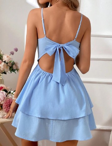 Rochie scurta SHEIN, albastru
