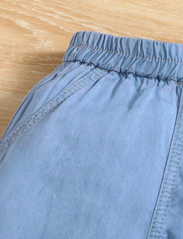 Pantaloni Shein Kids, albastru