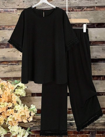 Compleu SHEIN CURVE, negru