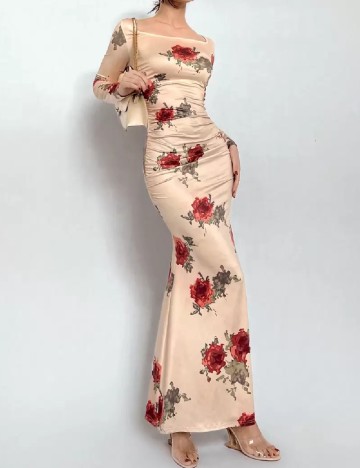 Rochie lunga SHEIN, floral