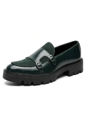 Mocasini SHEIN, verde Verde