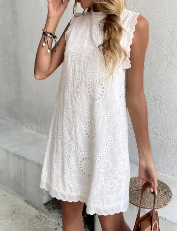 Rochie scurta SHEIN, alb