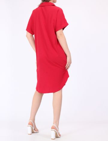 Rochie scurta SHEIN, rosu