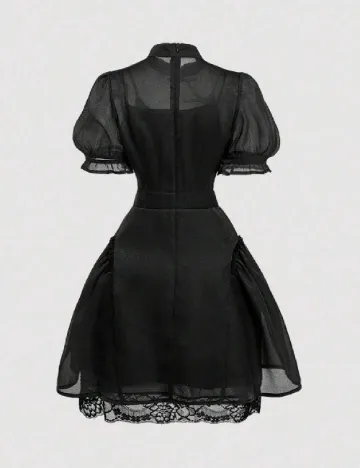 Rochie scurta SHEIN, negru Negru