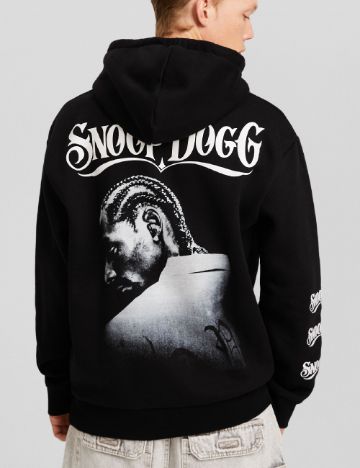 Hanorac Bershka, negru