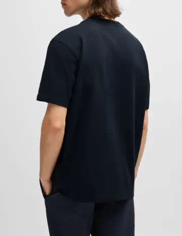 Tricou Oversize BOSS, bleumarin inchis Albastru