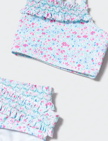 Costum de baie Mango Kids, bleu