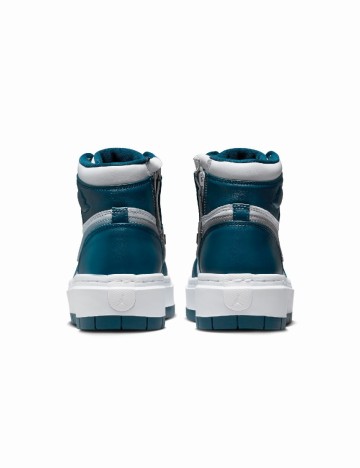 Adidasi Nike Air Jordan, alb/albastru