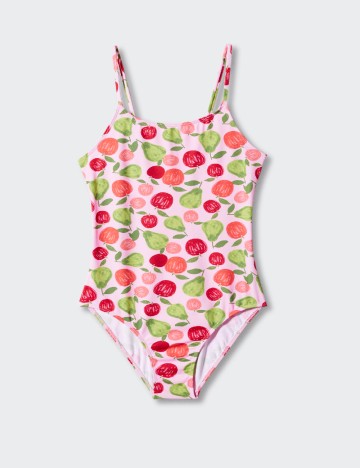 Costum de baie Mango Kids, mix culori