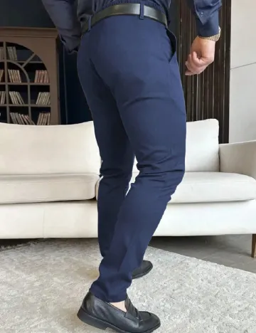 Pantaloni SHEIN, albastru Albastru