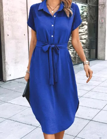 Rochie medie SHEIN, albastru