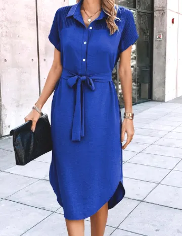 Rochie medie SHEIN, albastru