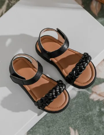 Sandale Shein Kids, negru Negru