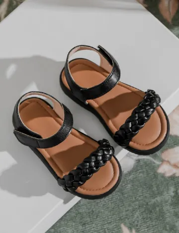 Sandale Shein Kids, negru Negru