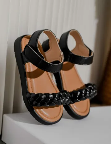 Sandale Shein Kids, negru Negru