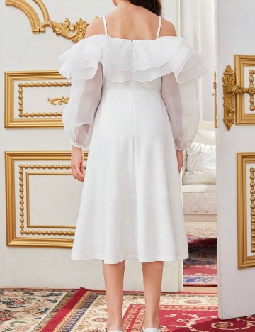 Rochie Shein Kids, alb