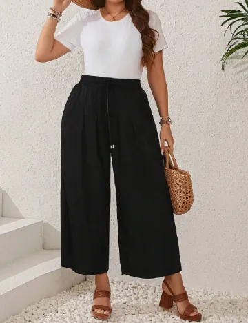 Pantaloni Emery Rose Curve, negru Negru