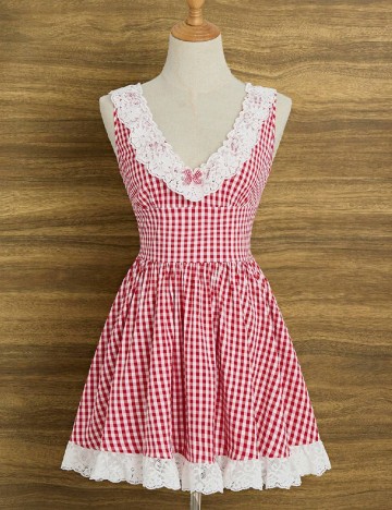 Rochie scurta SHEIN, rosu