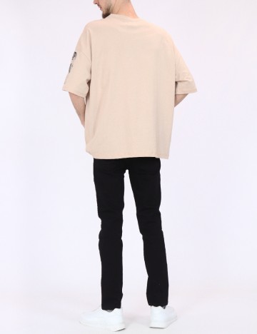 Tricou Reserved, crem