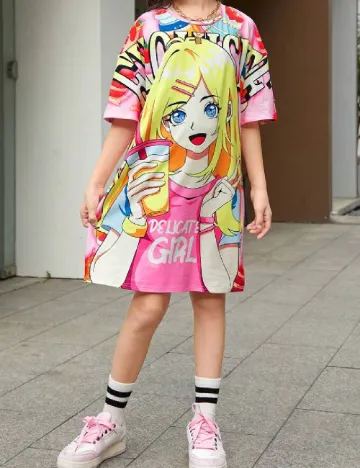 Rochie Shein Kids, mix culori Mix culori