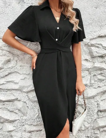 Rochie medie SHEIN, negru Negru