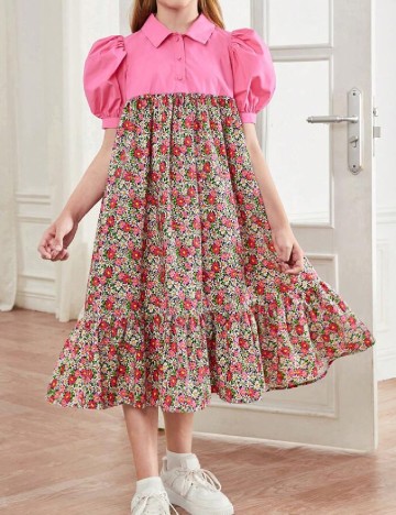 Rochie Shein Kids, floral print