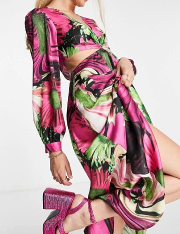 Rochie medie Top Shop, mix culori