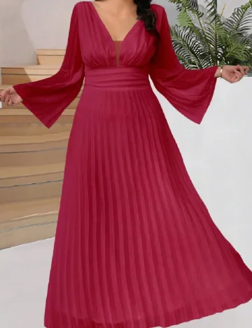 Rochie lunga SHEIN CURVE, visiniu Rosu