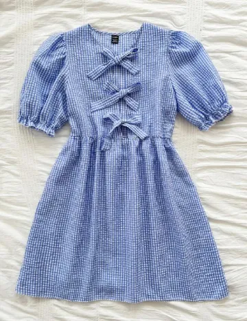 Rochie scurta SHEIN, albastru Albastru