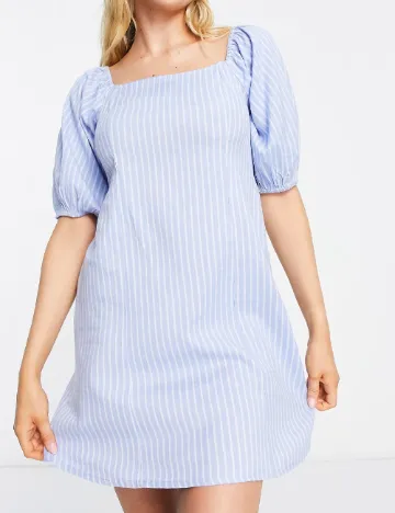 Rochie scurta Billabong, albastru Albastru