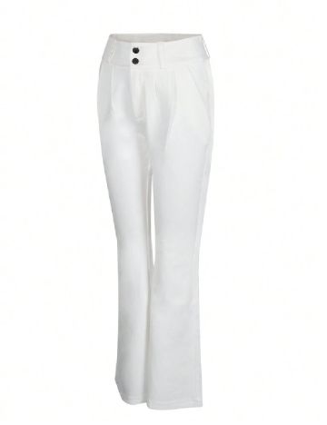 Pantaloni SHEIN, alb
