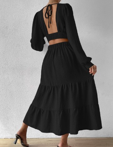 Rochie medie SHEIN, negru