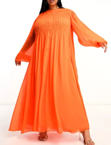 Rochie lunga ASOS, portocaliu