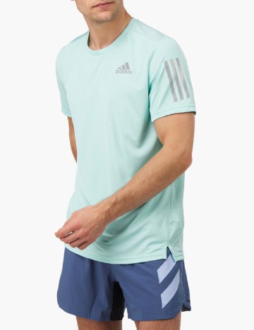 Tricou Adidas, turcoaz