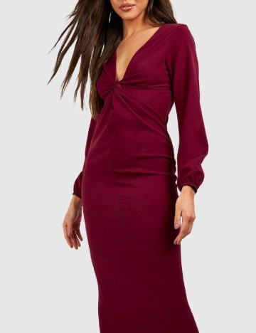 Rochie medie Boohoo, rosu