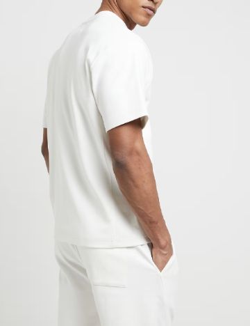 Tricou River Island, alb