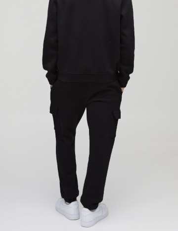Pantaloni Boohoo MAN, negru