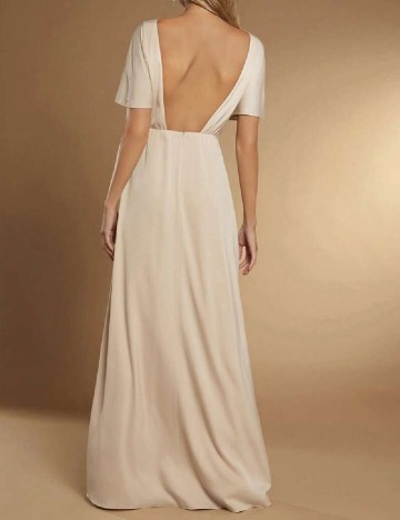 Rochie lunga SHEIN, crem