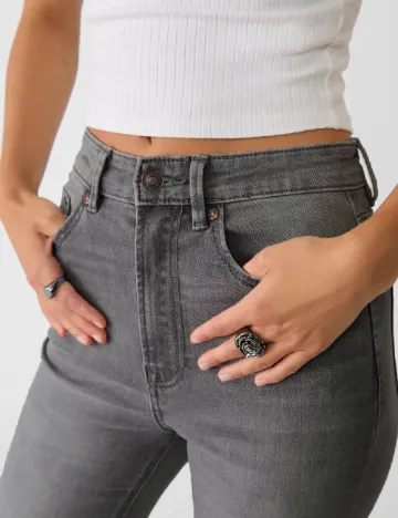 Blugi Stradivarius, gri