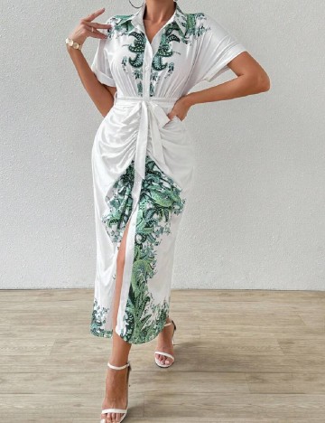 Rochie lunga SHEIN, alb