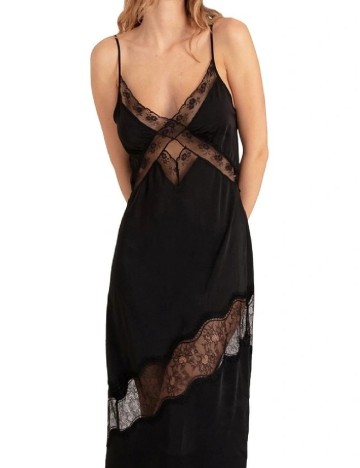 Rochie medie Belle & bloom, negru