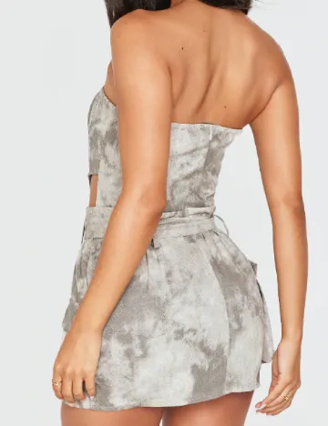 Rochie scurta PRETTYLITTLETHING, gri Gri