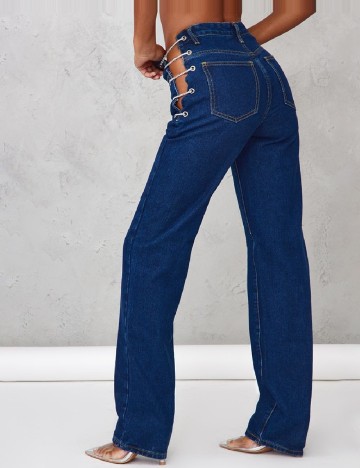 Blugi PRETTYLITTLETHING, albastru