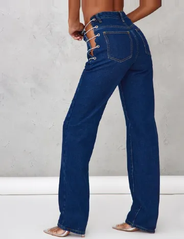 Blugi PRETTYLITTLETHING, albastru