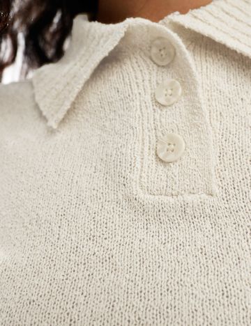 Bluza Stradivarius, alb