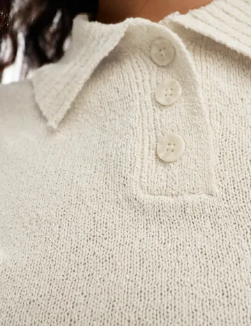Bluza Stradivarius, alb